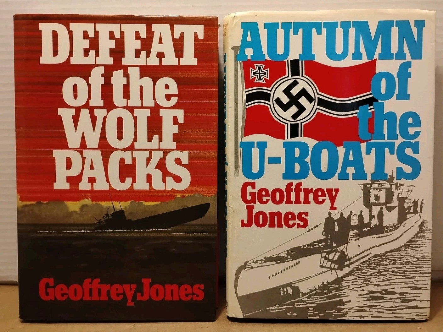 Defeat of the Wolf Packs & Autumn of the U-Boats by Geoffrey Jones – (2) HCDJ