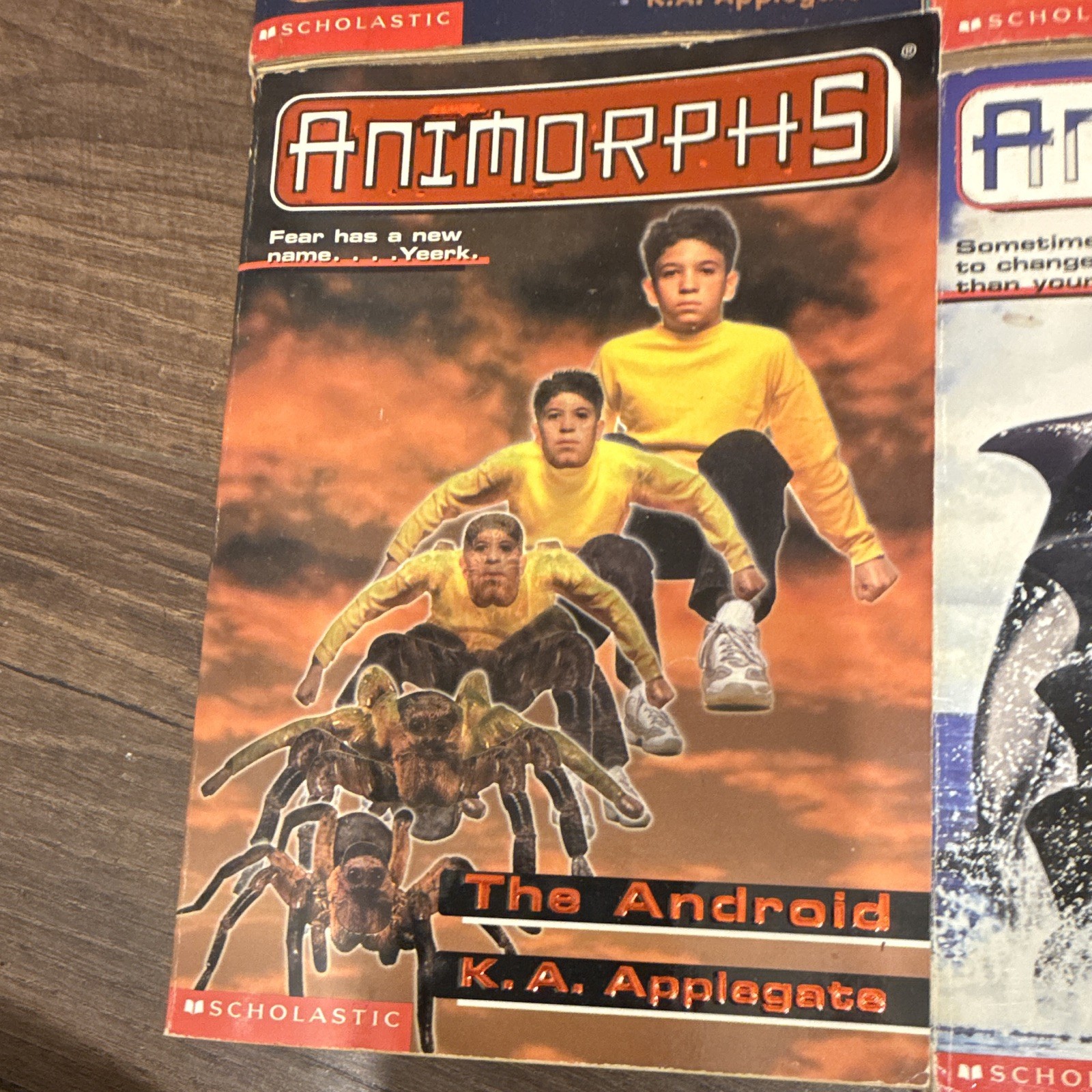 Animorphs Paperback Book 9 book Lot by K. A. Applegate Scholastic