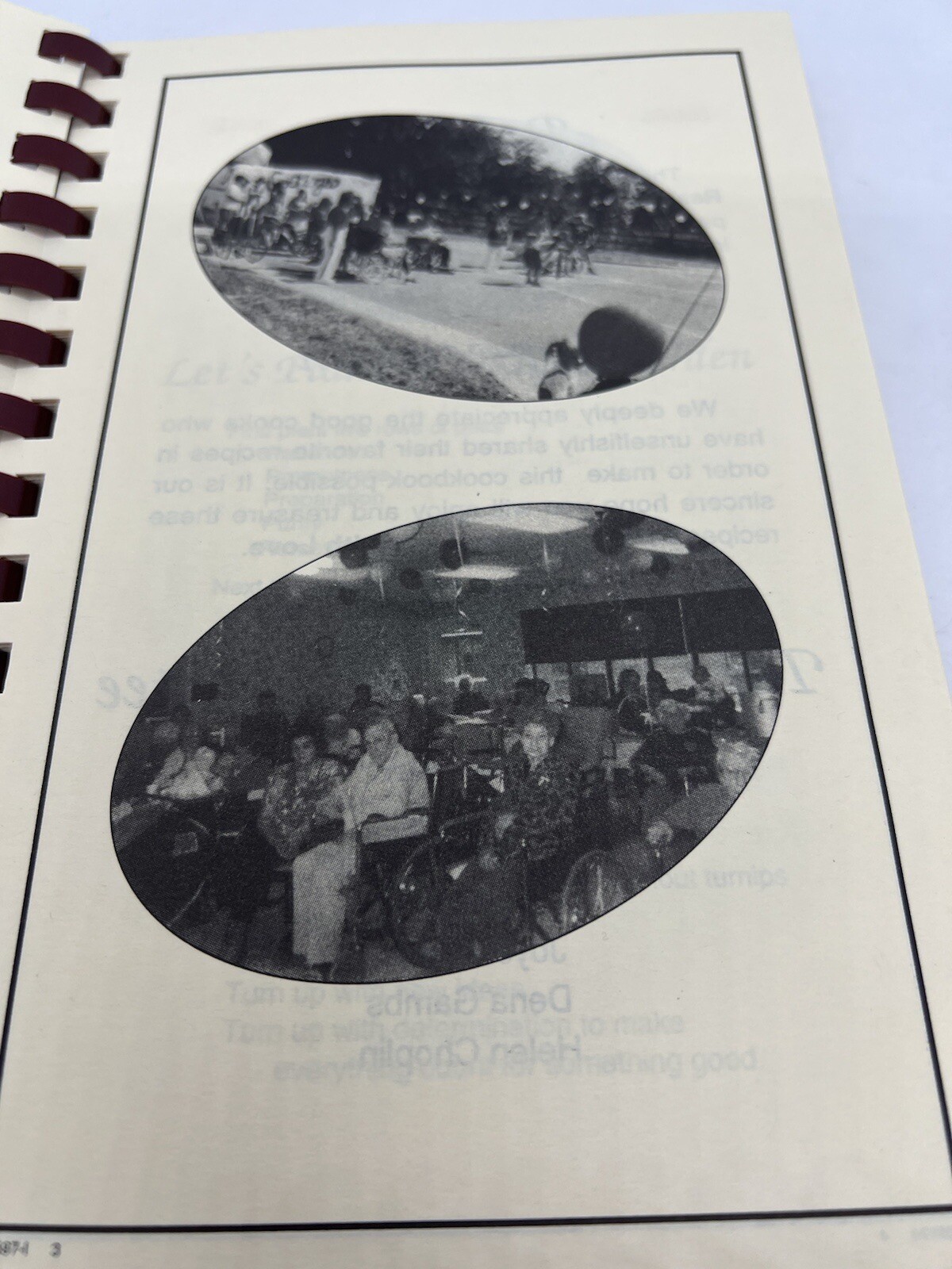 1996 Cookbook “Seasoned With Love” By Village Care Of King 188 Pages King, NC