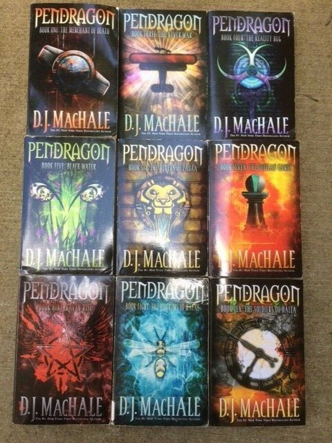 Pendragon complete series 1-10 set MacHale 1 2 3 4 5 6 7 8 9 10 PB/HB mixed lot