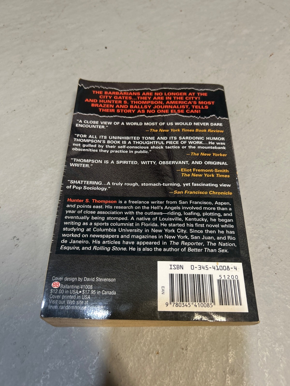 lot of 9 Hunter S Thompson books