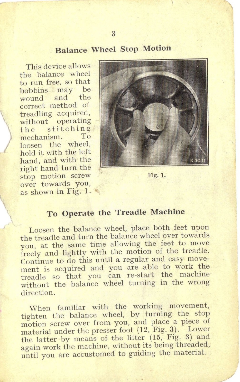 SINGER 201K Instruction Manual – STEEL WIRE BINDING – PROTECTIVE FRONT & BACK