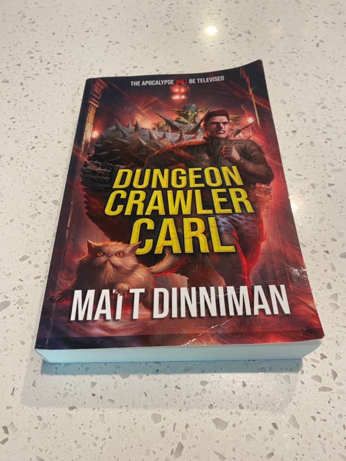 Dungeon Crawler Carl Set Books 1-8 Out of Print Paperback