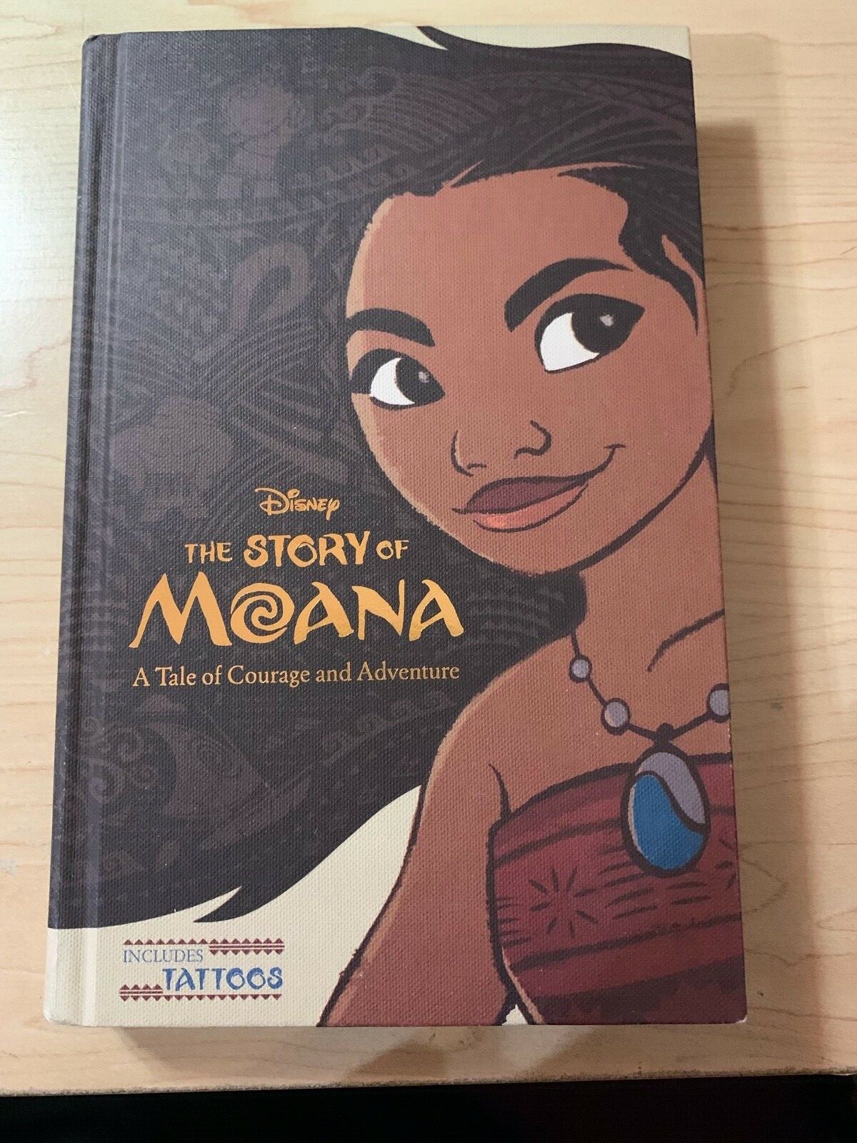Disney The Story Of MOANA A Tale of Courage and Adventure Hardcover