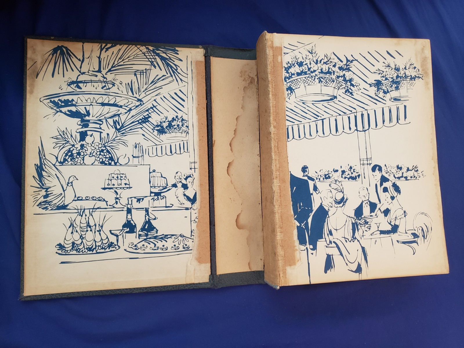 Gourmet’s Basic French Cookbook Louis Diat 1961 Hardcover Illustrated AS-IS