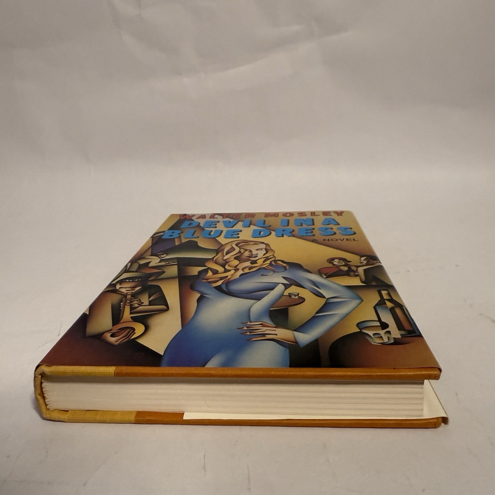 Walter Mosley DEVIL IN A BLUE DRESS Signed 1st Edition 1990 / JLG