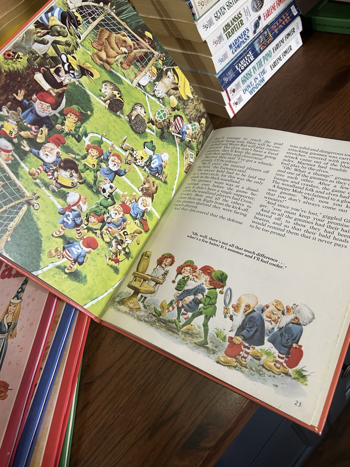 5 The Woodland Folk Meet Gnomes, Elves, Fairyland, Giants & Dragonland Tony Wolf
