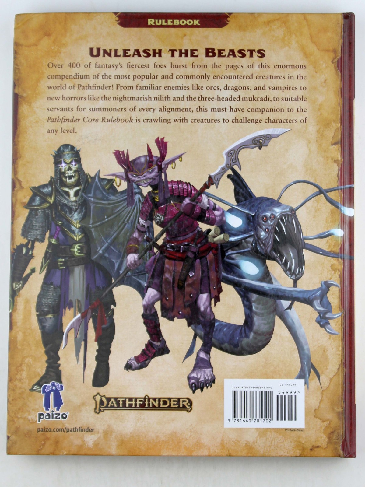 Pathfinder Bestiary (P2) Staff, Paizo Paizo Inc.
