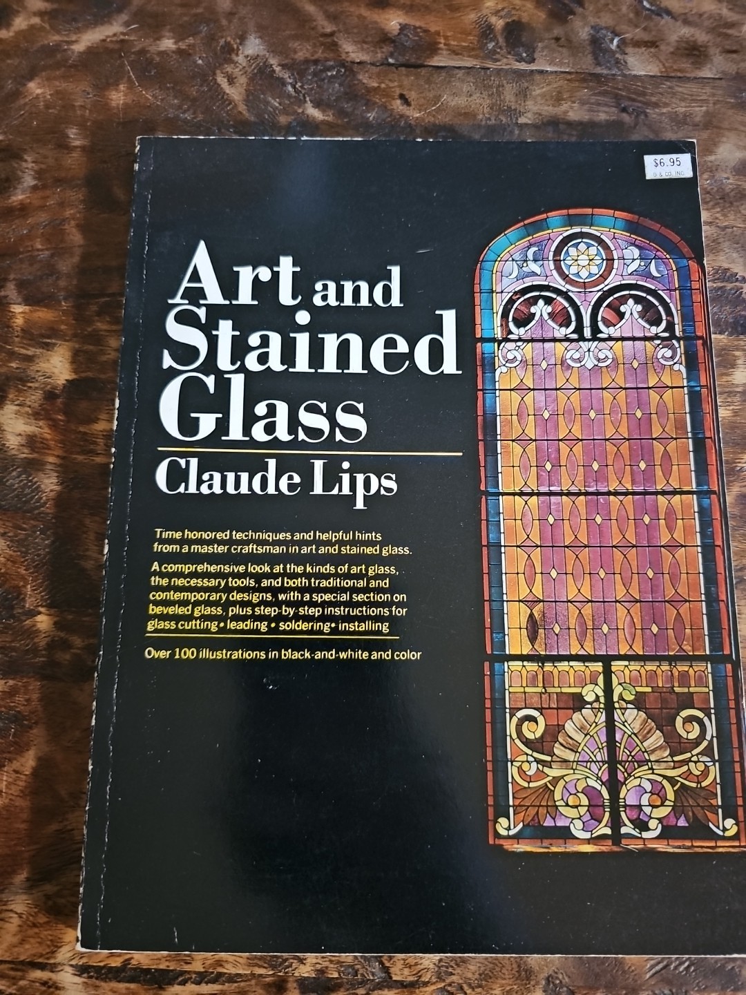 Vintage Stained Glass Book Lot Pattern Instruction Craft Terrarium Books