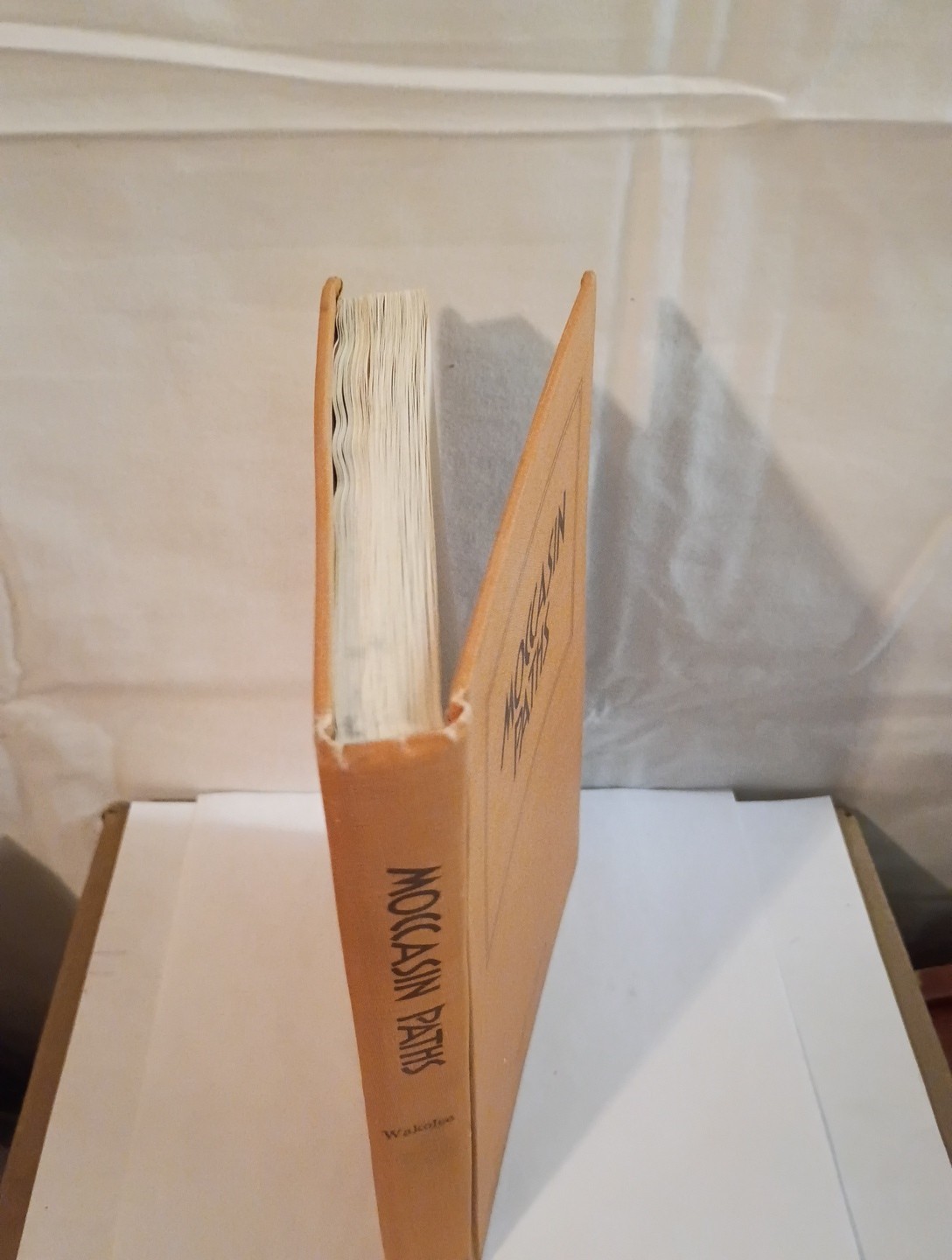 Moccasin Paths by Pat & Art Wakolee, 1966, HC, 1st, Deseret