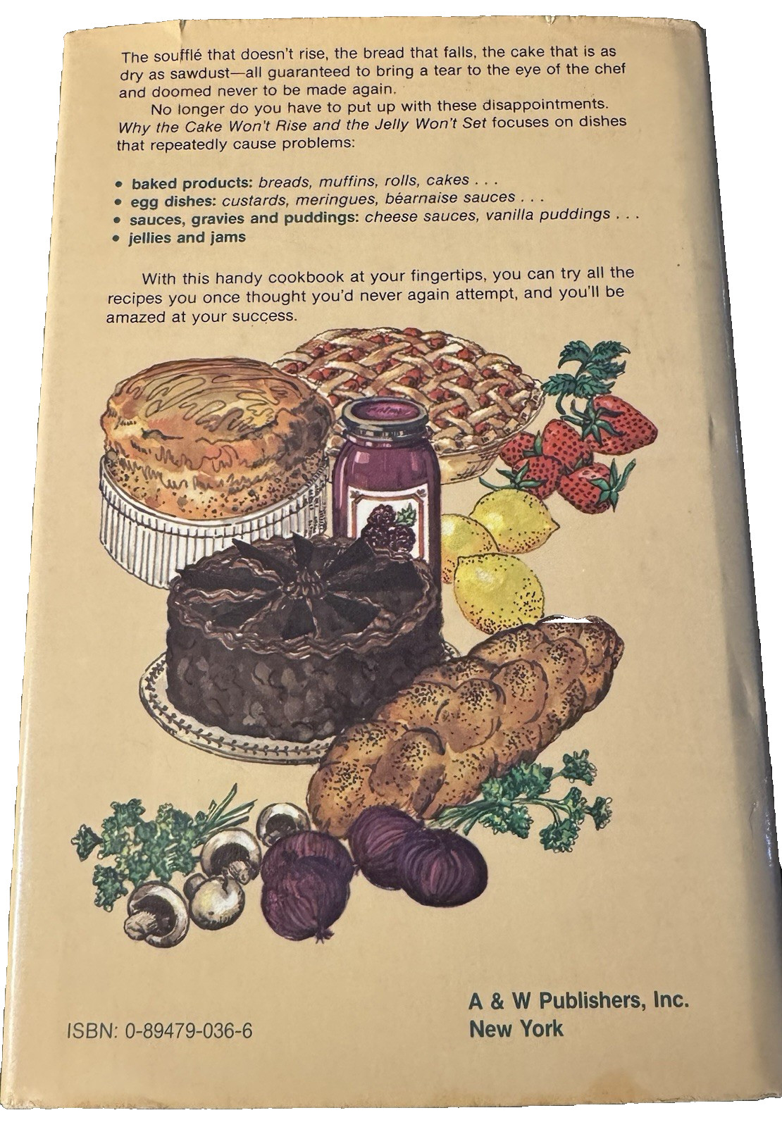Why The Cake Won’t Rise & The Jelly Won’t Set, Thorne-Thomsen hc