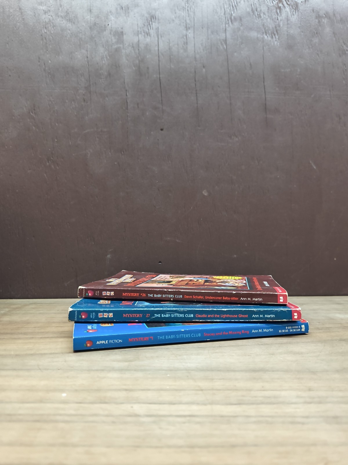 The Baby-Sitters Club Mysteries lot of 3 – Ann M. Martin – Trade Paperback Lot