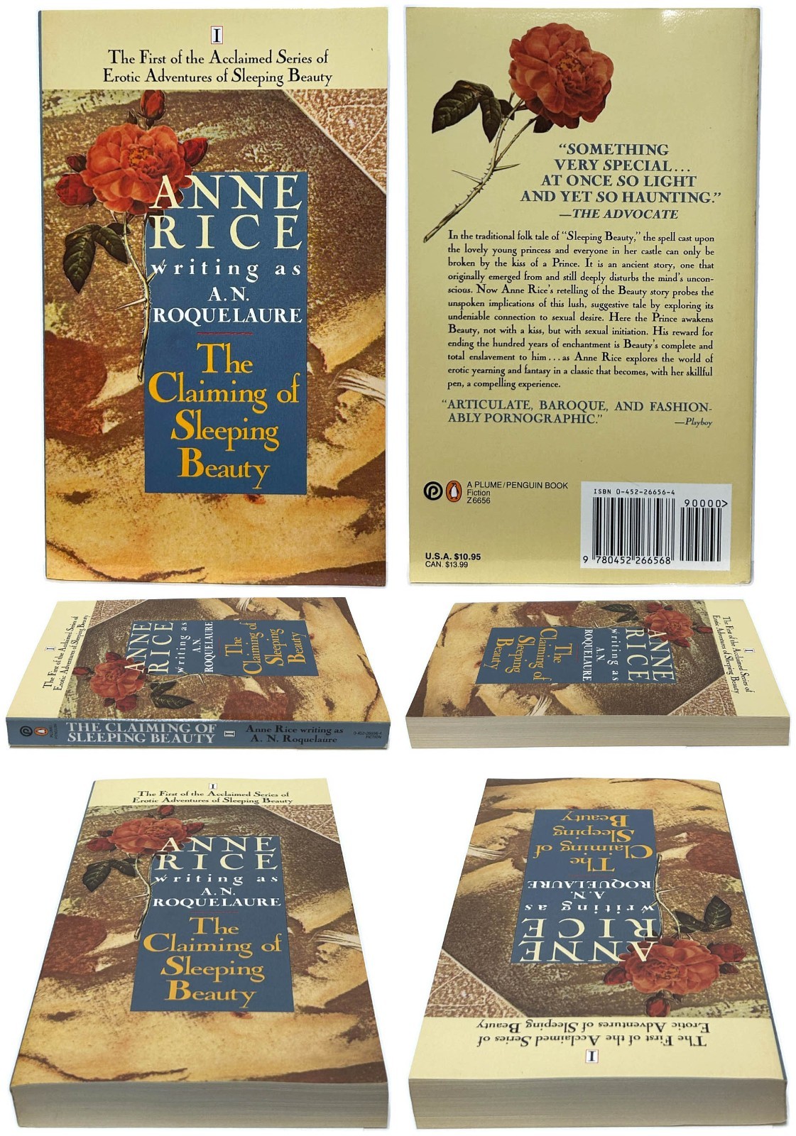SLEEPING BEAUTY TRILOGY by Anne Rice aka A. N. Roquelaure TPB box set