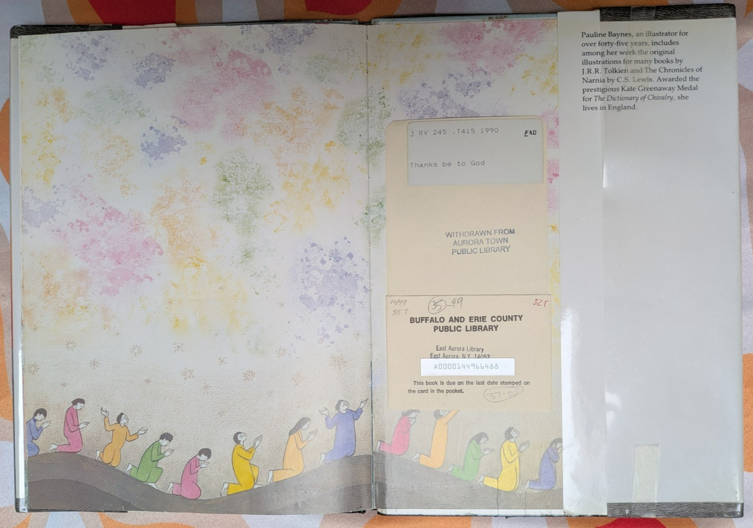 Thanks Be to God: Prayers from Around the World Illustrated by Pauline Baynes HC