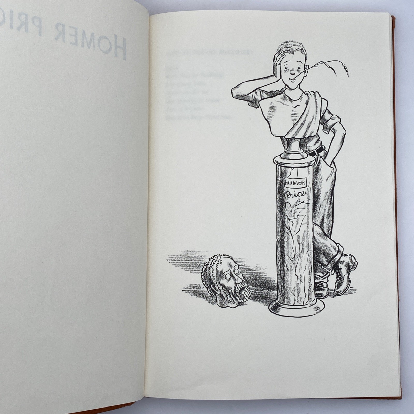 Homer Price by Robert McCloskey 1971 Viking Press Hardcover Illustrated