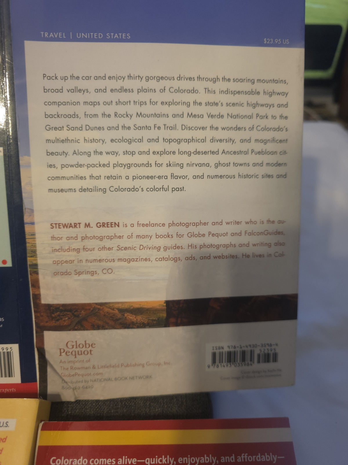 COLORADO/SOUTHWEST/GUIDE/VACATION PLANNERS, LOT OF 4 PAPERBACK BOOKS, FREE SHIP!