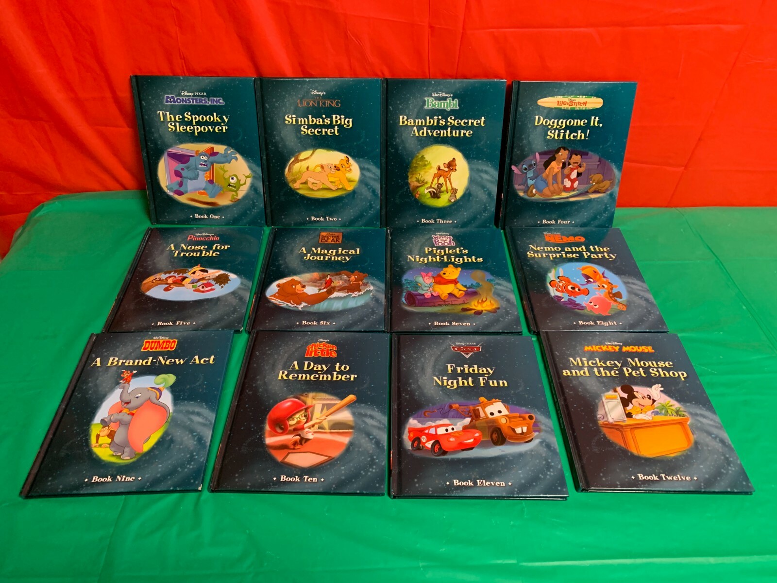 Disney Bedtime first Edition set of 12 Stories Complete Set – HB