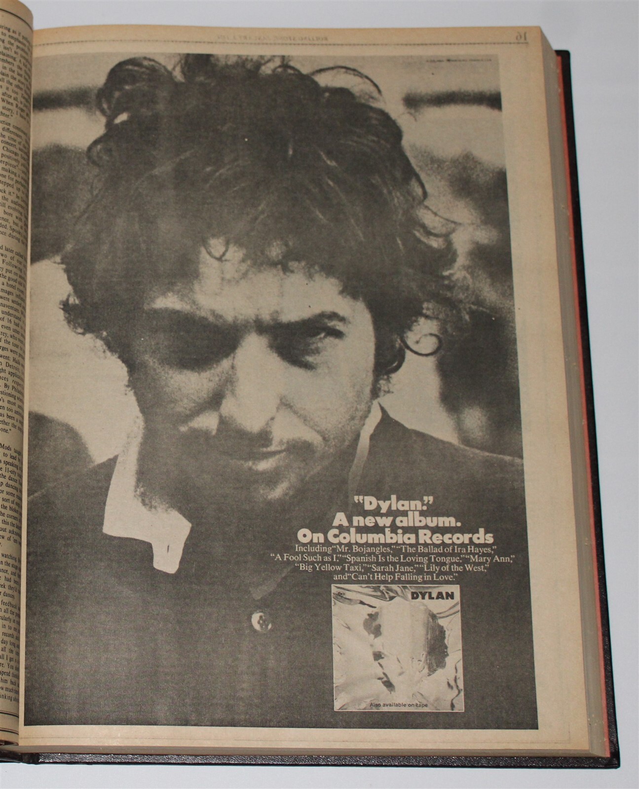 Bob Dylan 1974 Tour Rolling Stone Bound 10 Issue Special HC Rock Over 1000 Pages