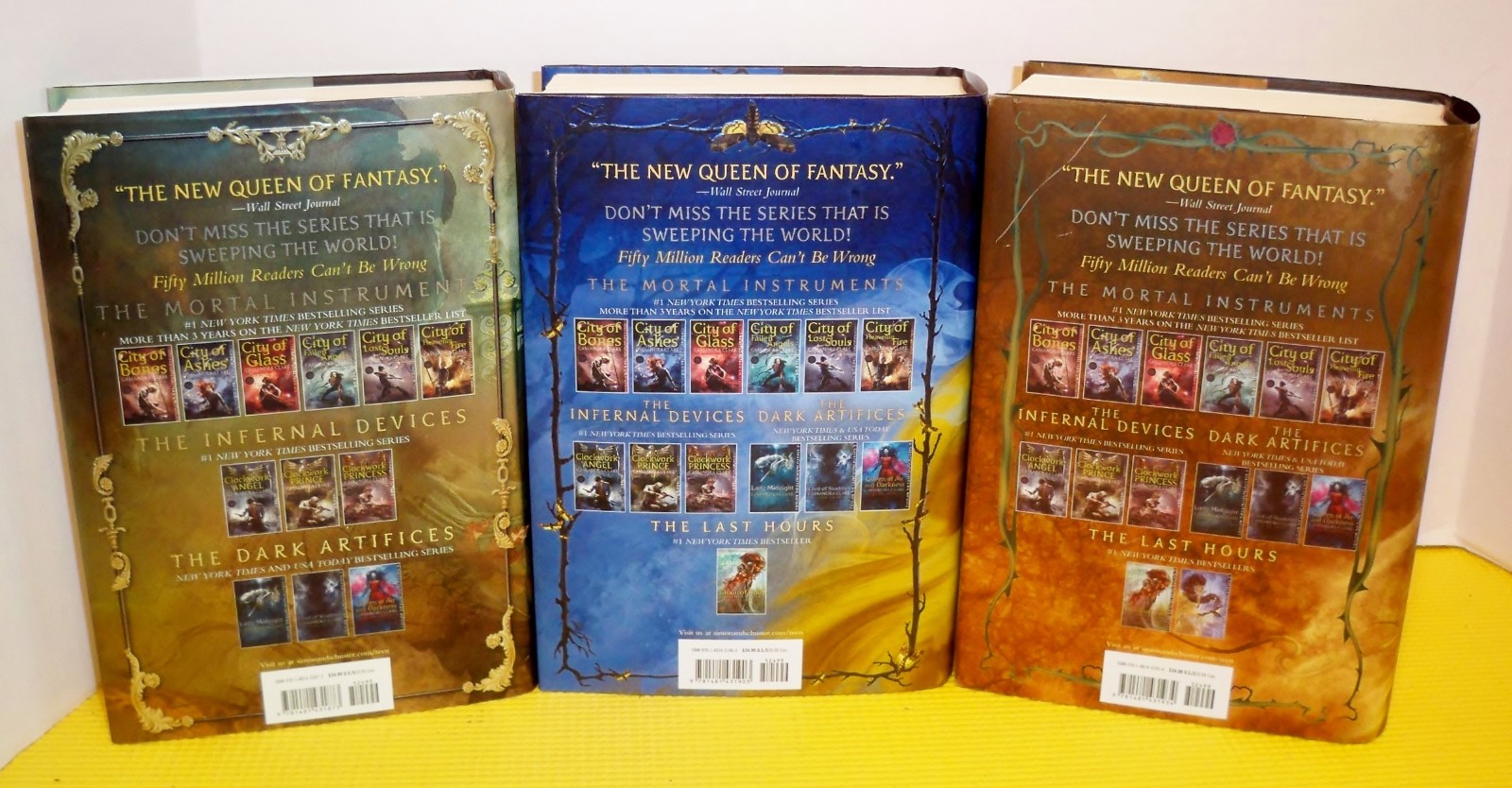 3 Cassandra Clare LAST HOURS ALL 3 Collector’s 1st Editions /1st Prints CHAIN of