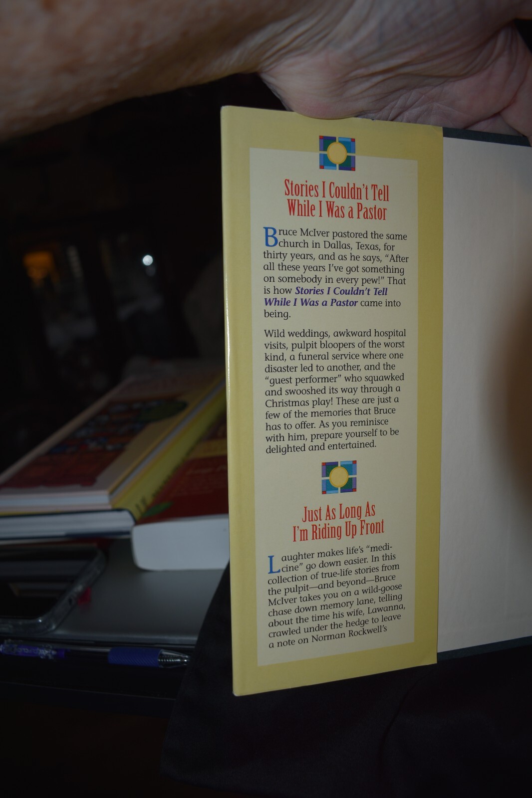 Guide Post Hardback Book. Bruce McIver. 1991. USA. 2in1 Stories. 158 Pages