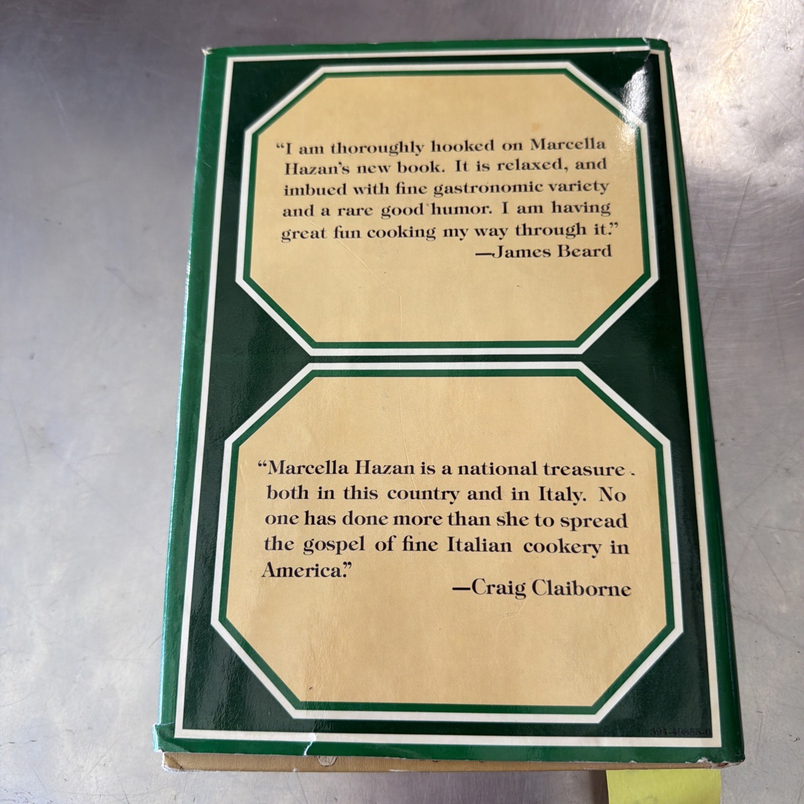 More Classic Italian Cooking by Marcella Hazan- Vintage Cookbook November (1978)