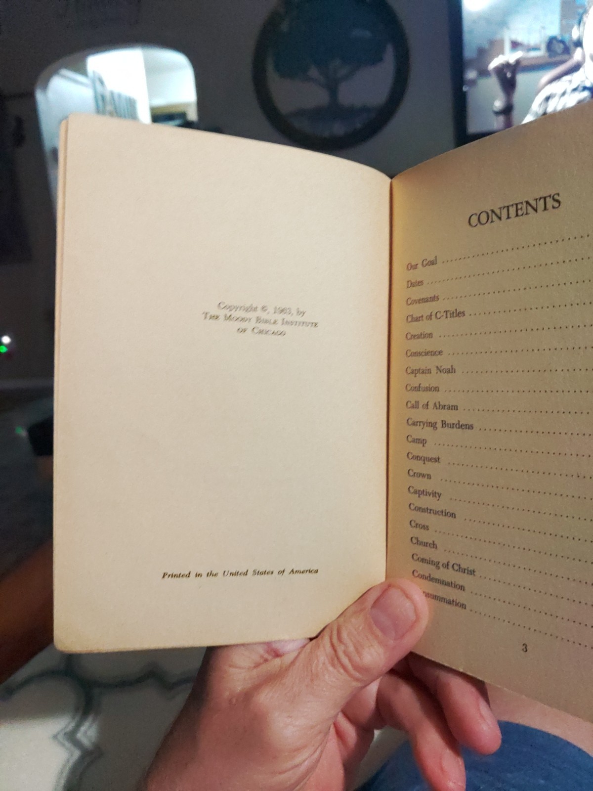 1963 BIBLE HISTORY VISUALIZED Ray Baughman Moody Press Paperback