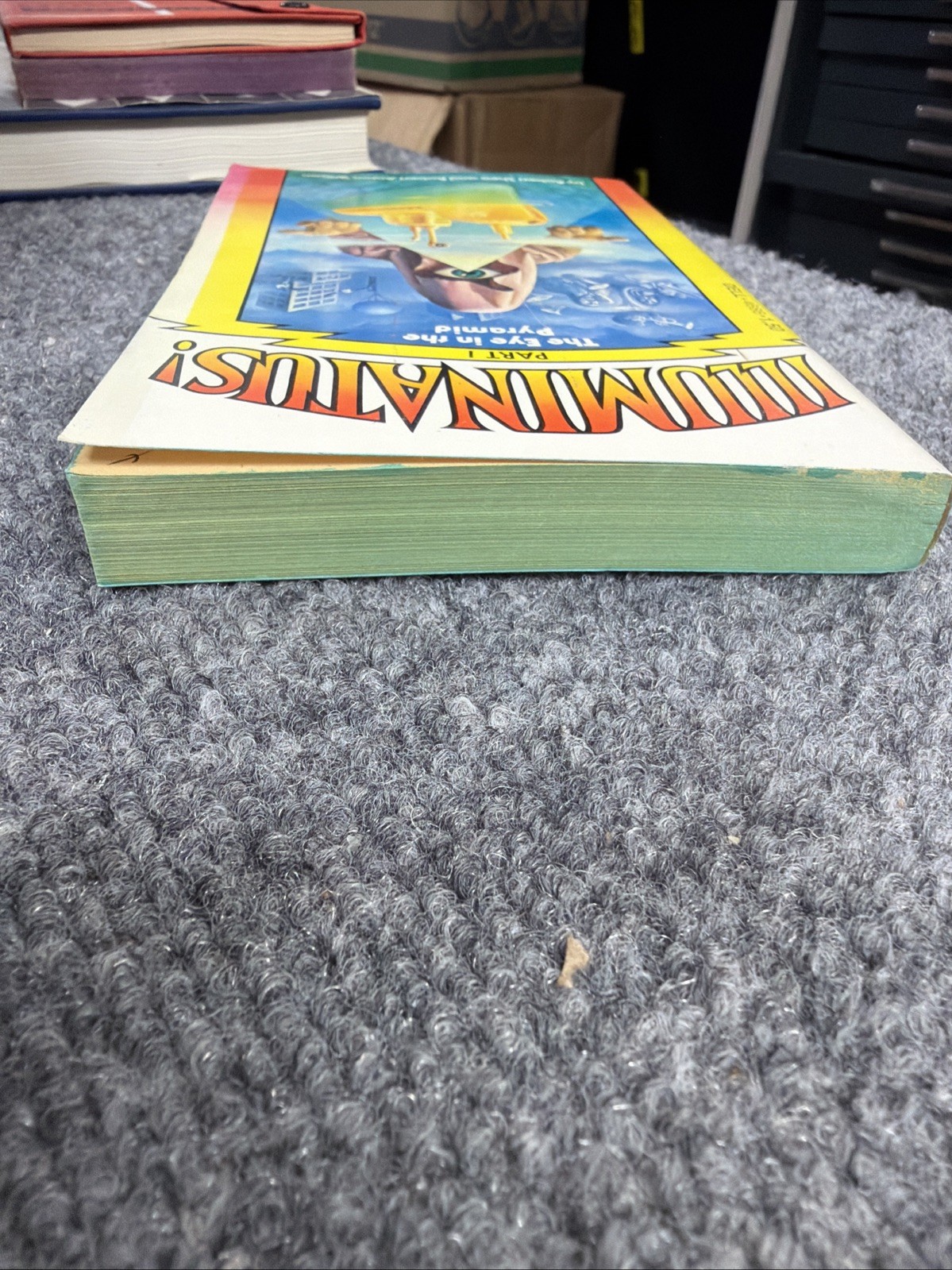 Illuminatus Part 1: Eye in the Pyramid, Robert Shea, Robert Anton Wilson 1st ed.