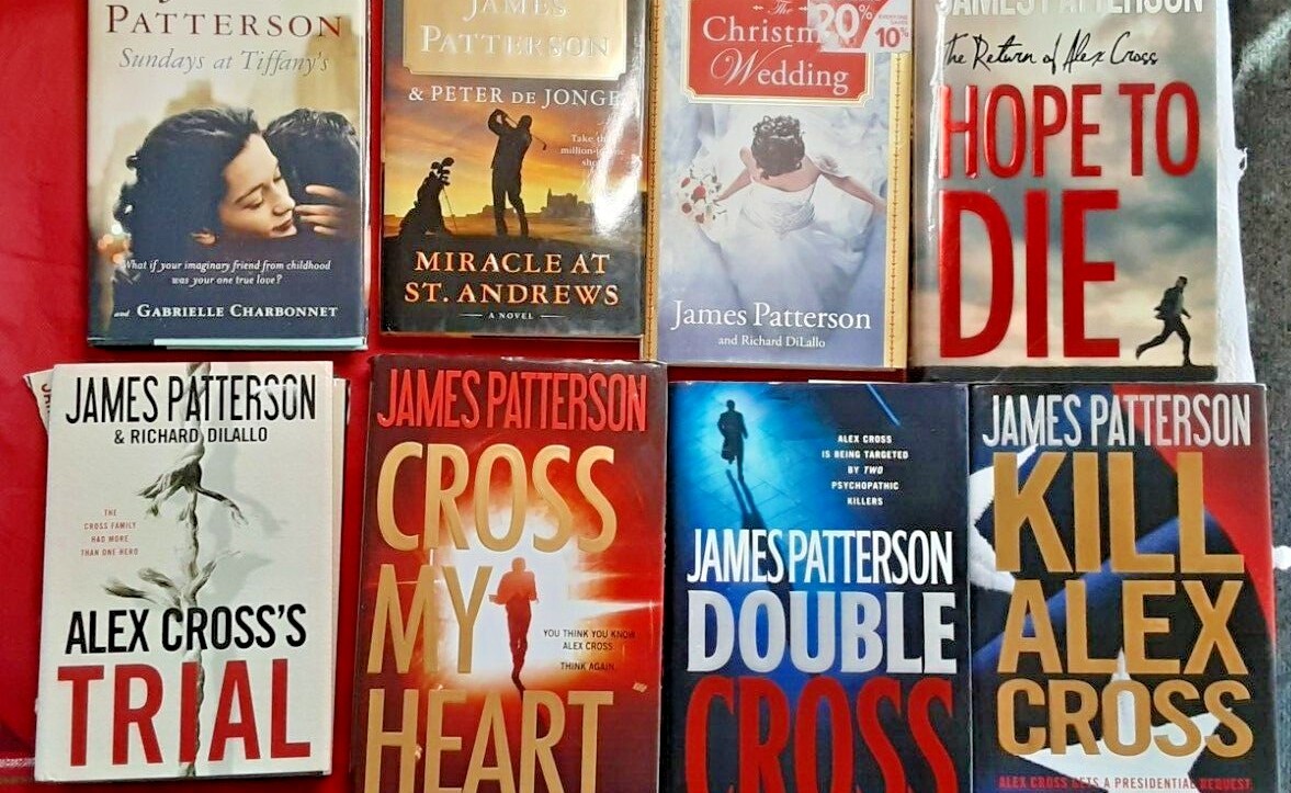JAMES PATTERSON You Pick the Title Hardcover Books-Create Your Own Lot!