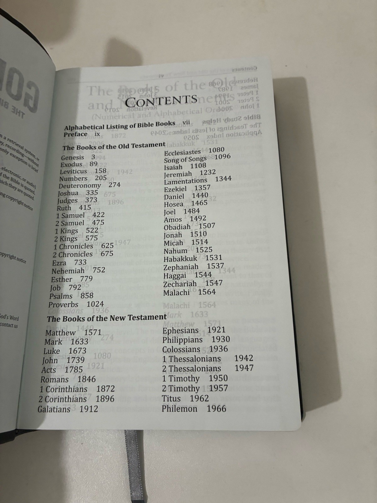 God’s Word Translation Deluxe Large Print Bible Gray Imitation Leather
