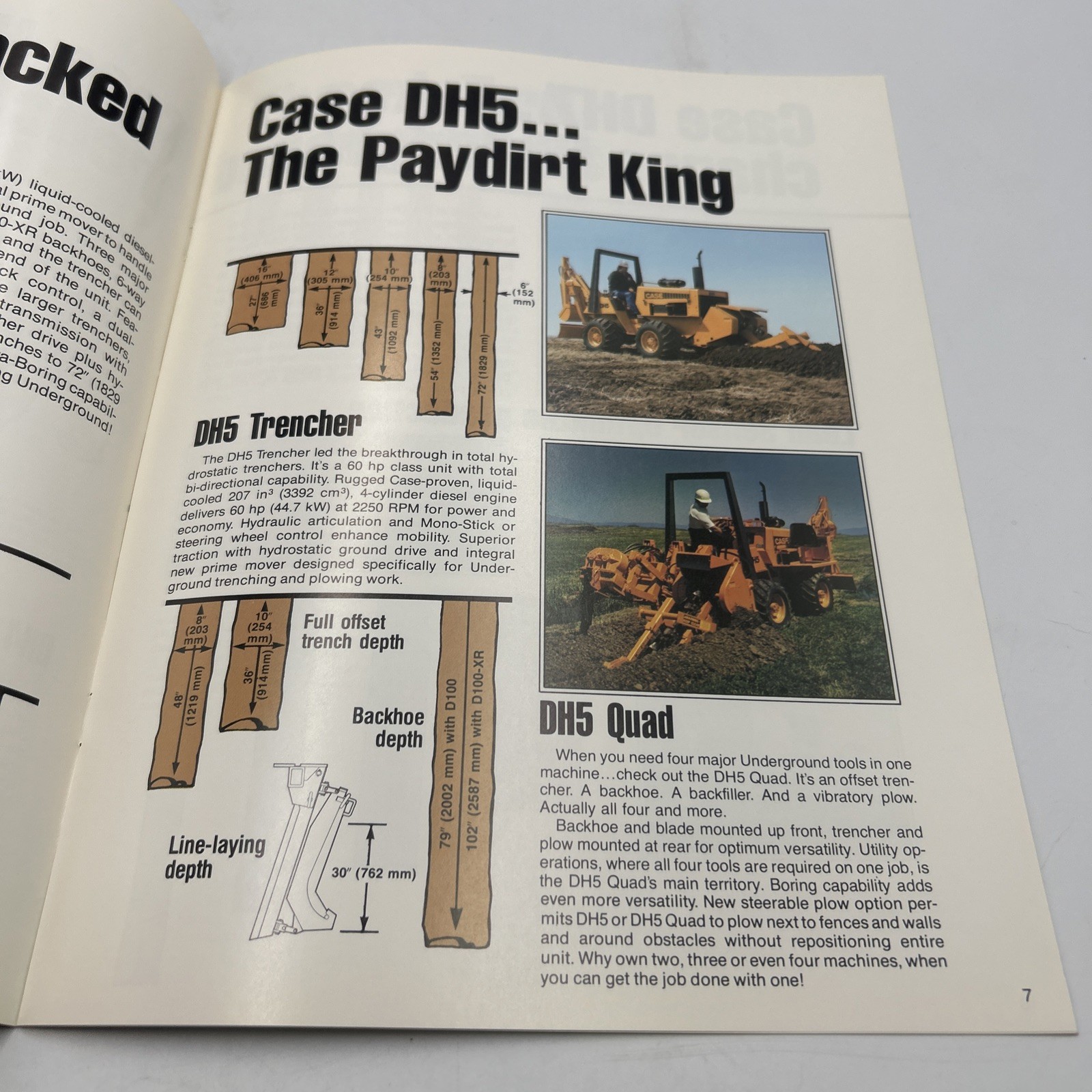 Vintage Case Hole ‘n Trench Catalog 16 Pages