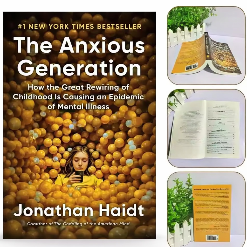 The Anxious Generation – Jonathan Haidt | Childhood, Smartphones & Mental Health