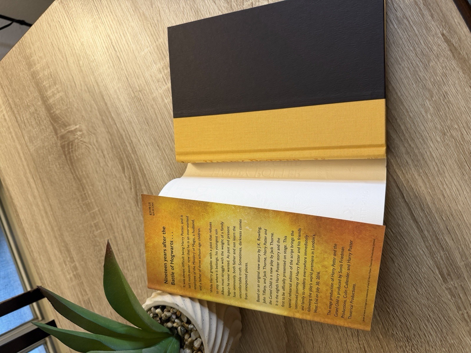 Harry Potter and the Cursed Child – Parts One & Two : The Official Script…