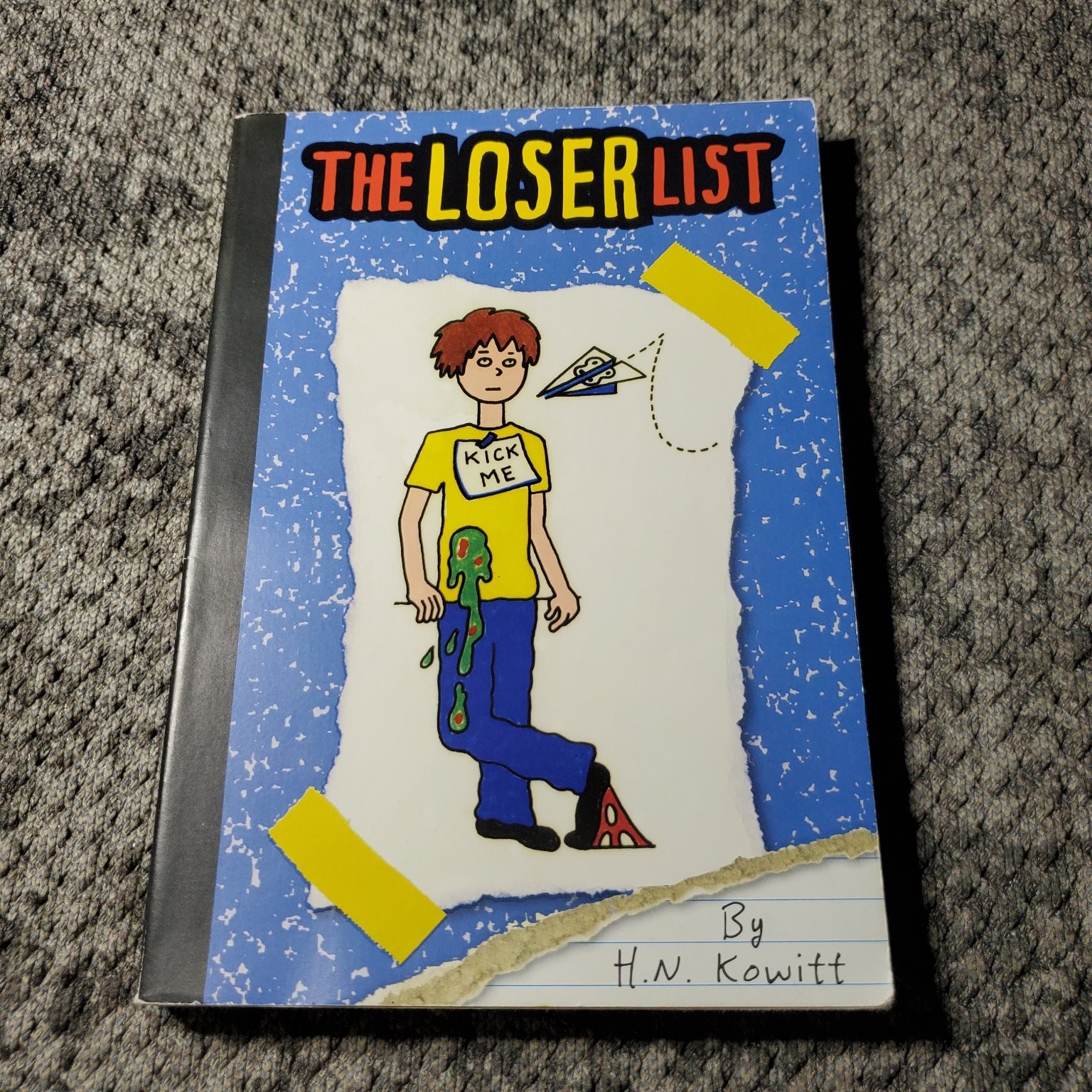 The Loser List H.N. Kowitt 2011 First Edition Scholastic Press