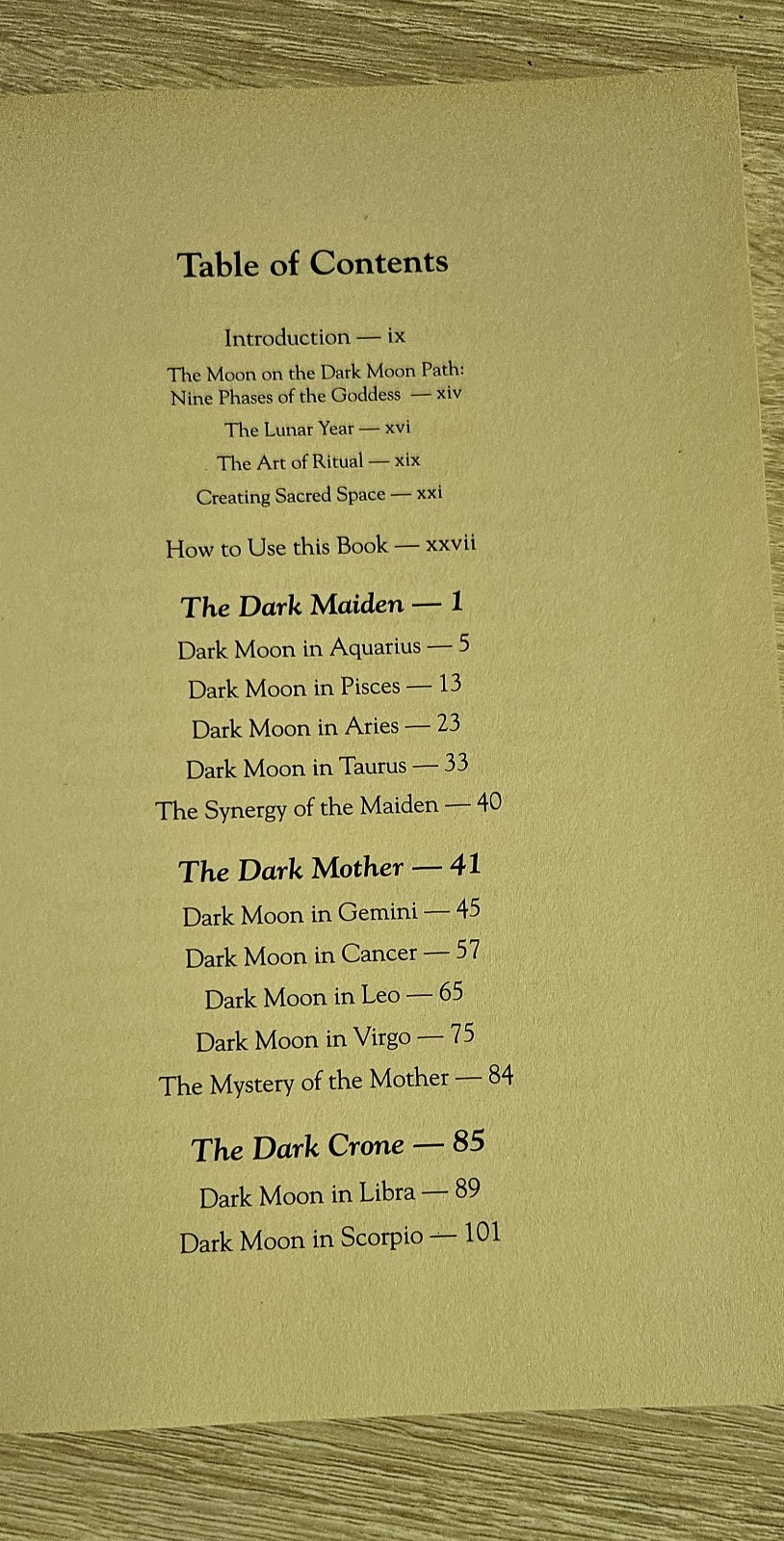 Rituals of the Dark Moon by Gail Wood Paperback Llewellyn Wicca Magic Occult
