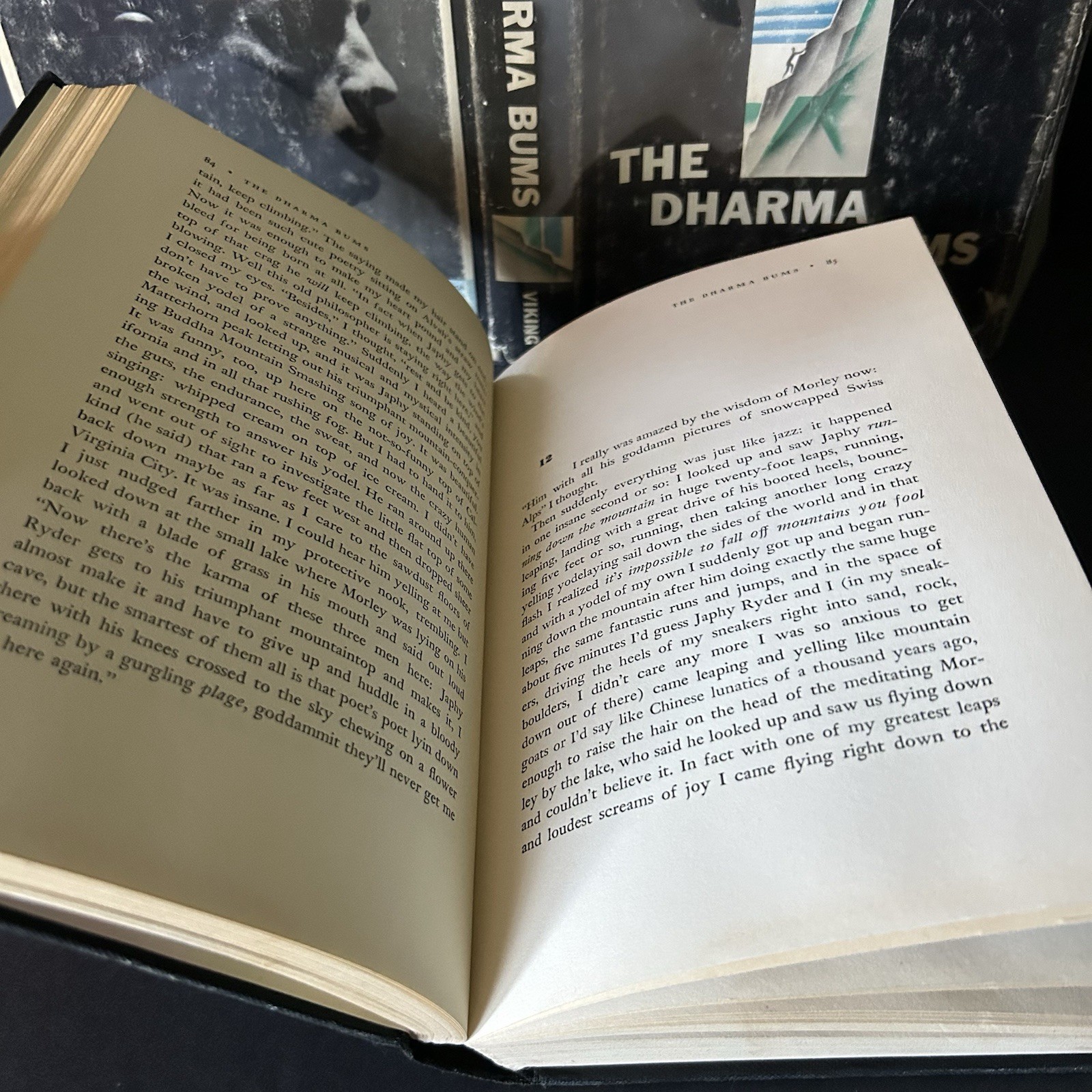 Dharma Bums by Jack Kerouac 1958 Viking Press 1st Edition/1st Printing Hardcover