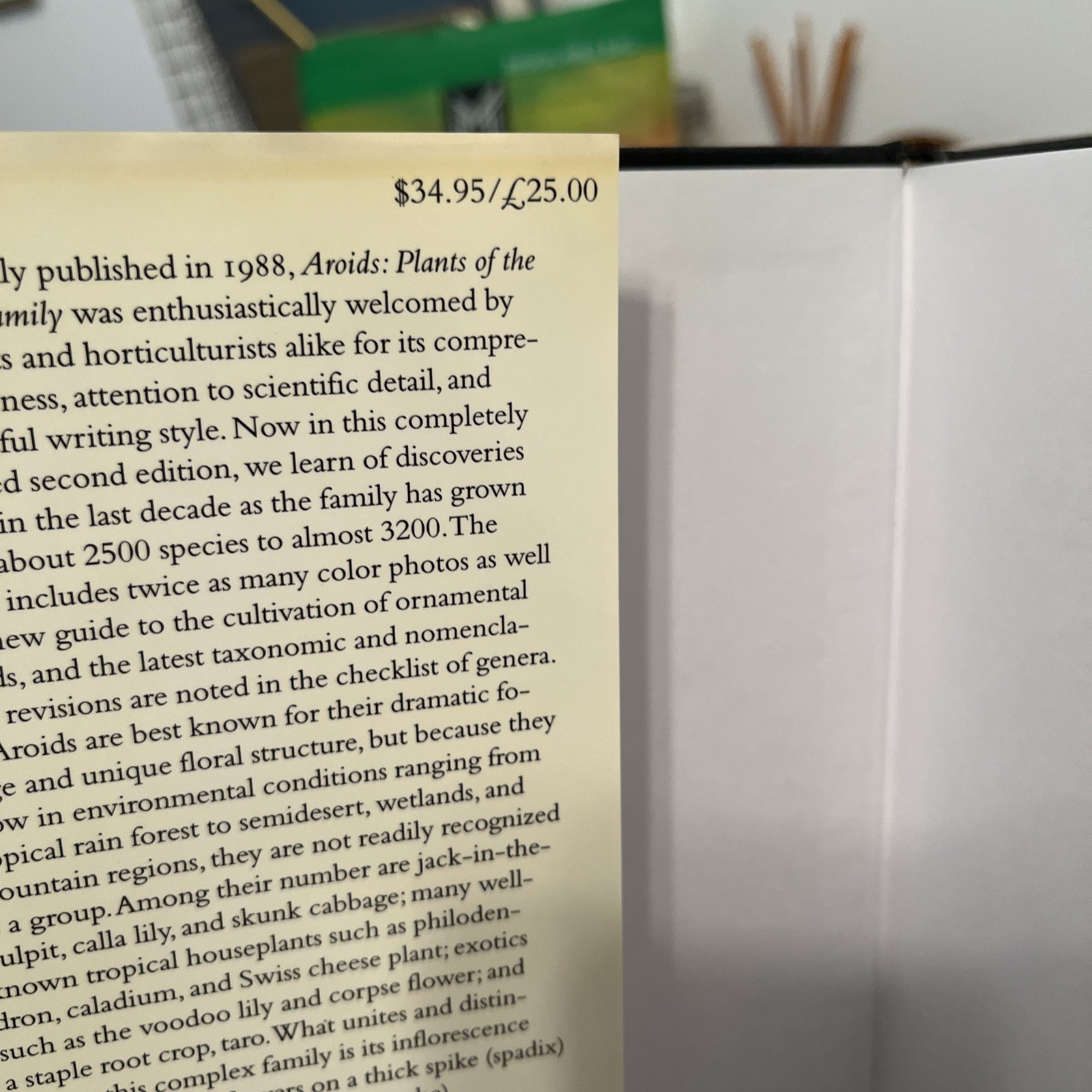 Aroids : Plants of the Arum Family by Deni Bown (2000, Hardcover)