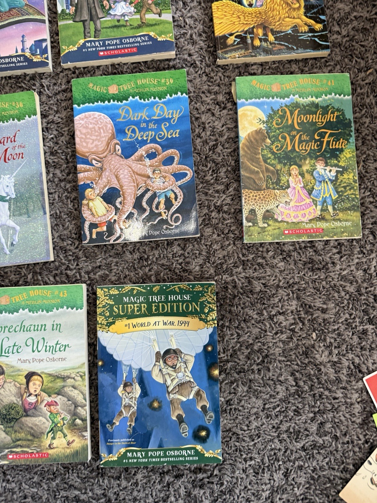 Magic Tree House Merlin Missions Lot 15 Books Mary Pope Osborne PB VTG