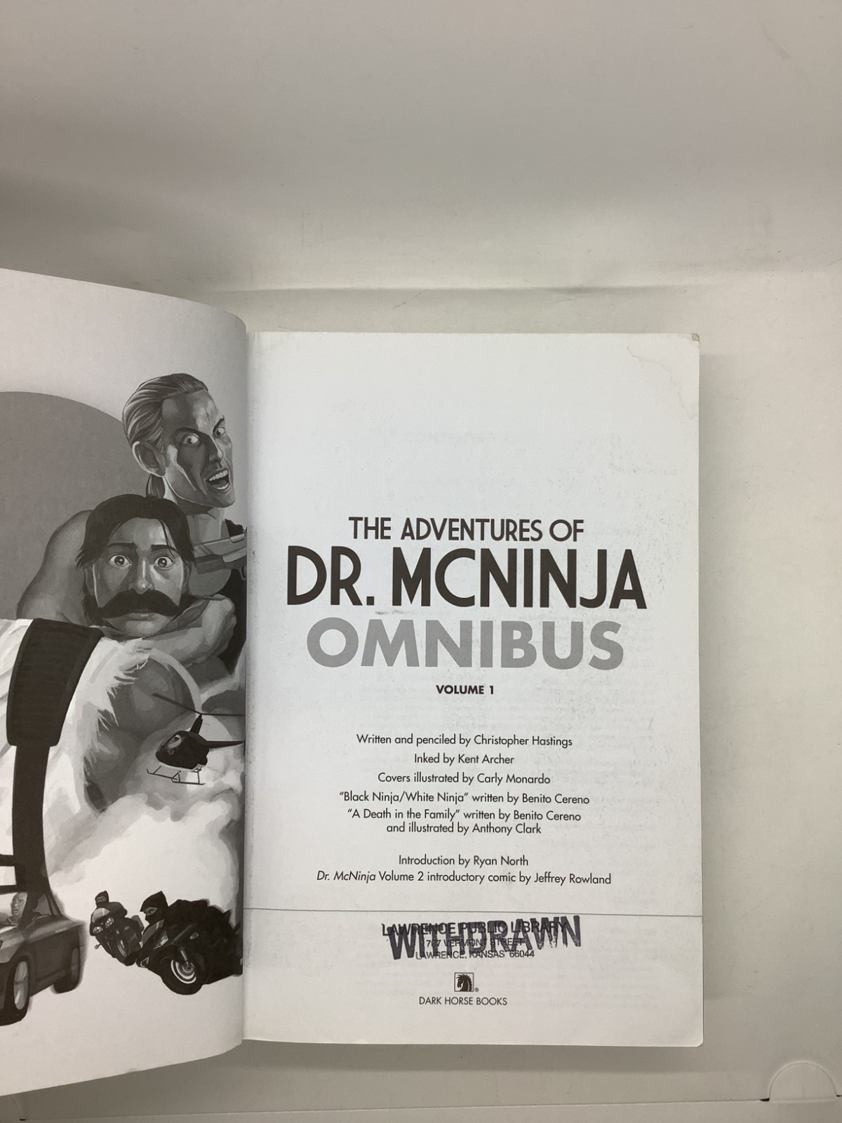 Adventures of Dr. McNinja Omnibus, Volume 1, Dark Horse Books