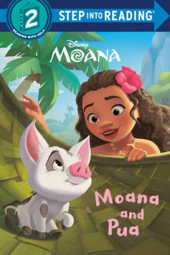 Moana and Pua (Disney Moana) (Step into Reading) – Paperback – VERY GOOD