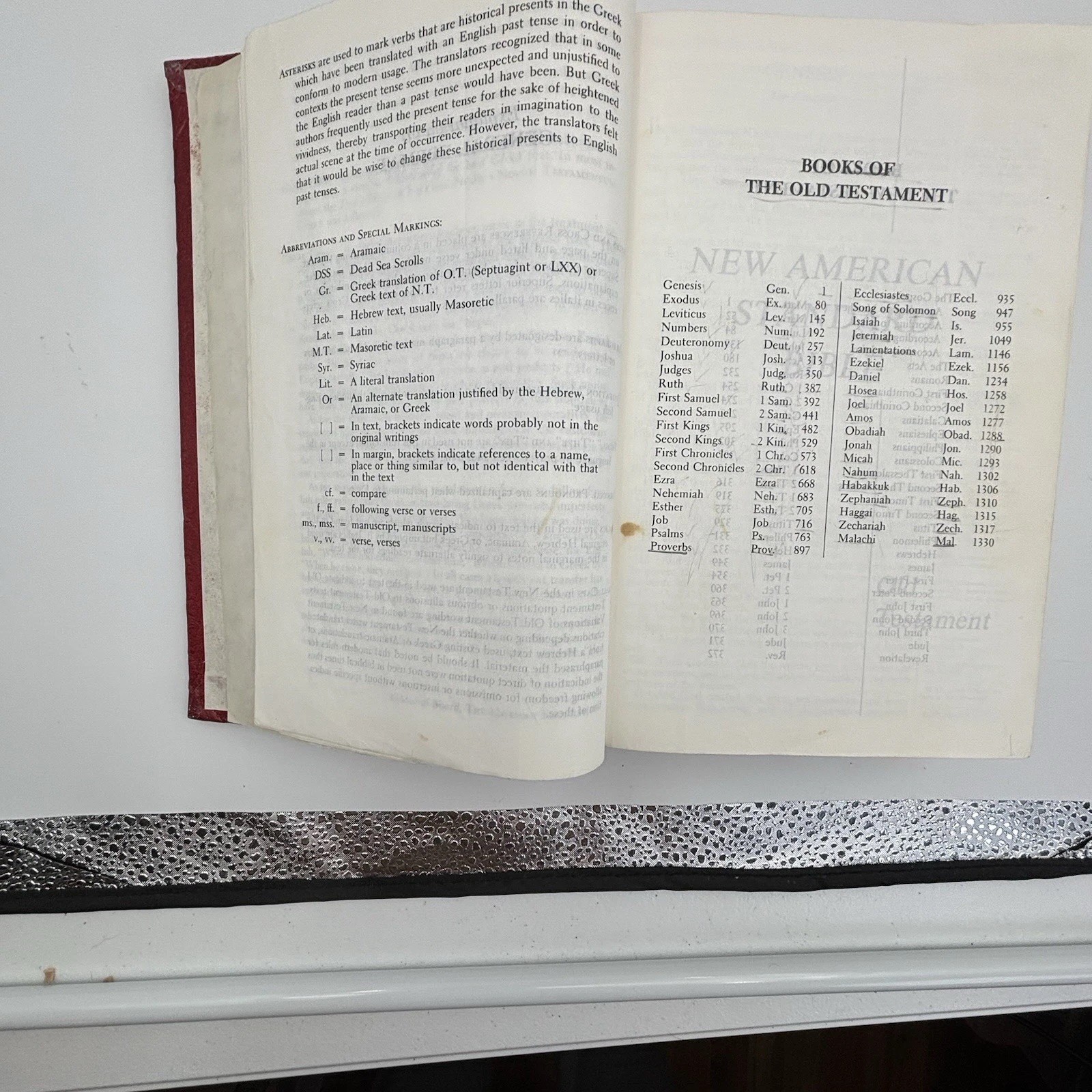 New American Standard Bible Reference Edition Concordance Moody Press 1977 HC
