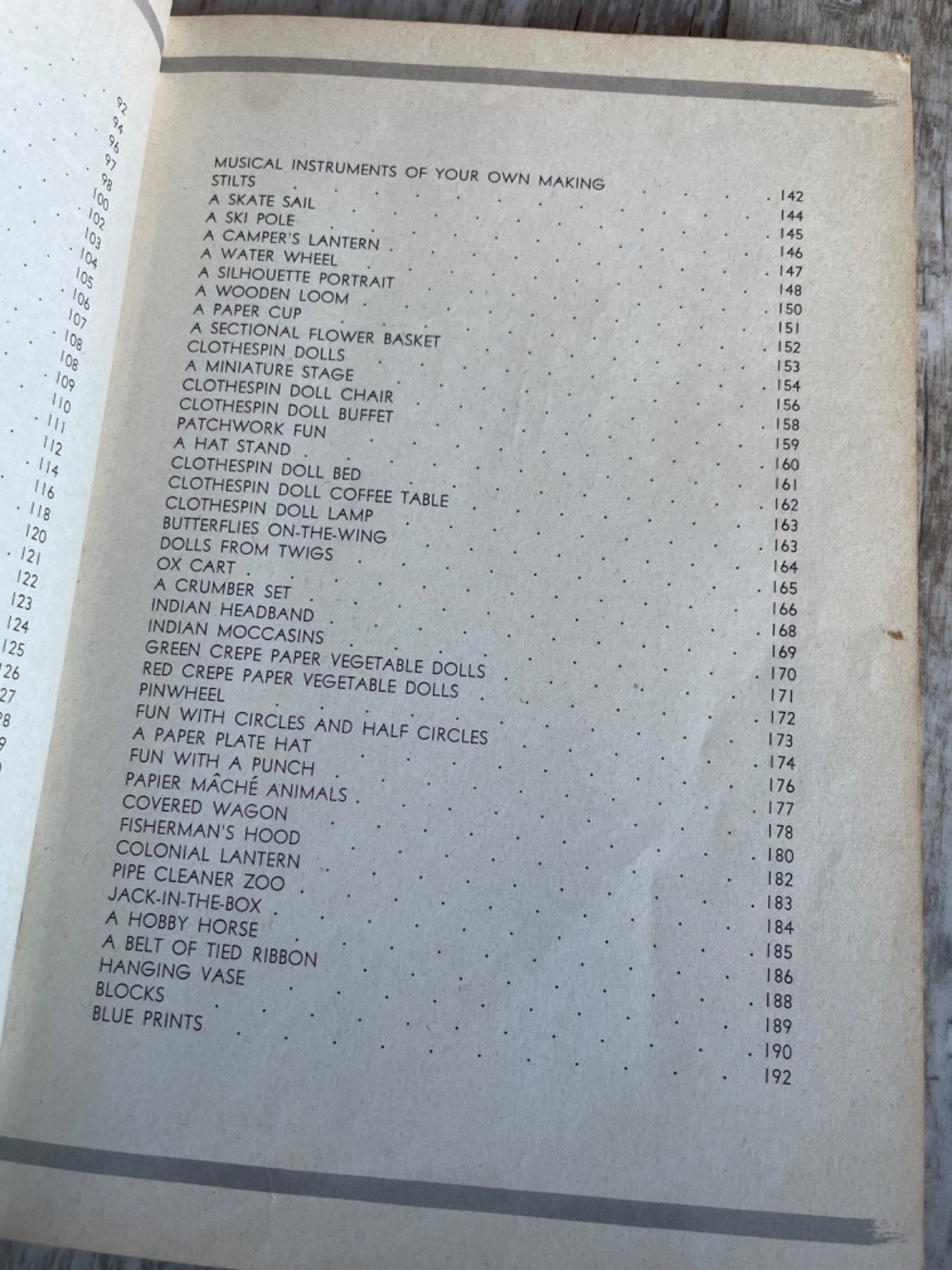 Vintage 1960 Things to Make and Do Child Horizons Hardcover Book
