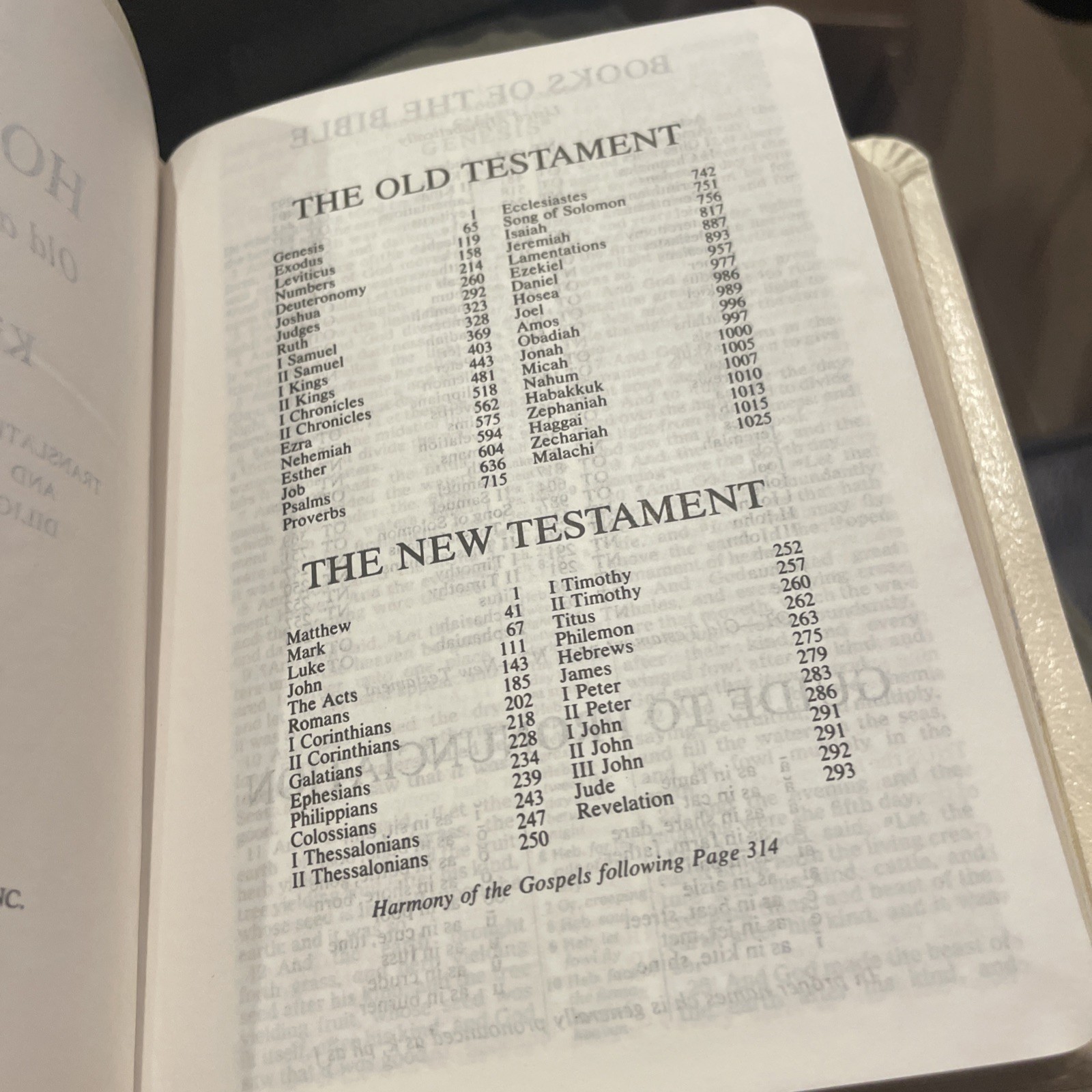 Holy Bible nelson #345W Bonded Leather Pocket Size KJV Red Letter