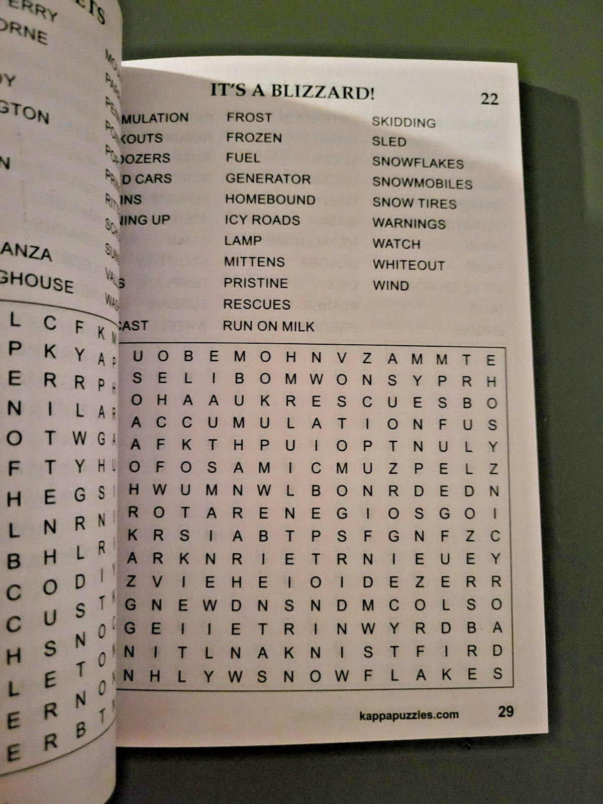 Lot of 3 Find-the-Word Puzzle Books by Kappa – 2 Special & Jumbo 390+ Challenges