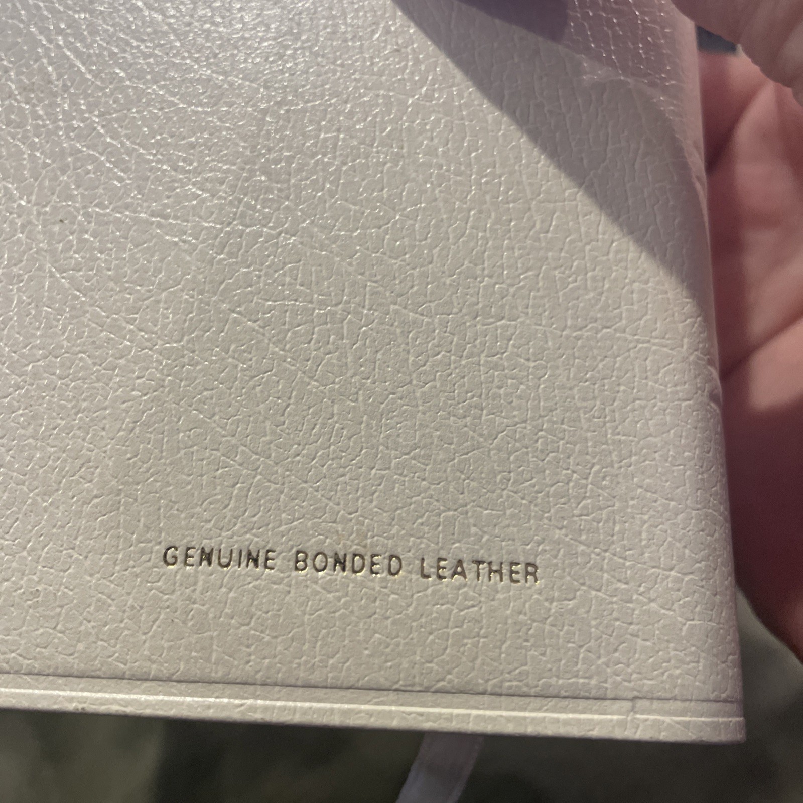Holy Bible nelson #345W Bonded Leather Pocket Size KJV Red Letter