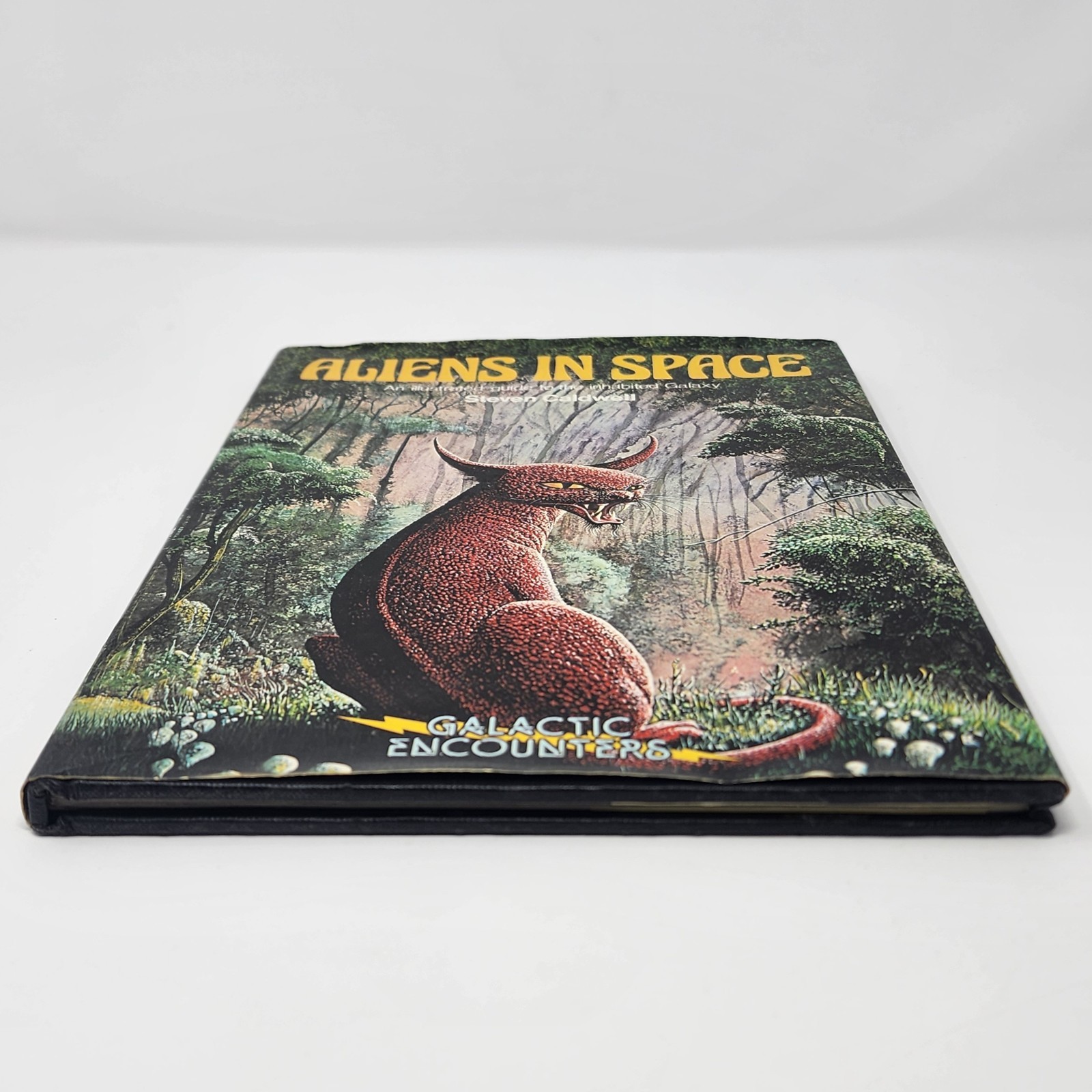 Aliens in Space Steven Caldwell 1979 Hardcover Galactic Encounters Crescent Book