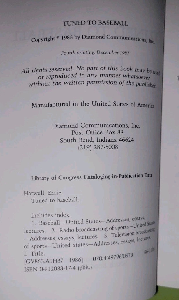 MLB Detroit Tigers Baseball Ernie Harwell Sparky Anderson Paperback Book Lot