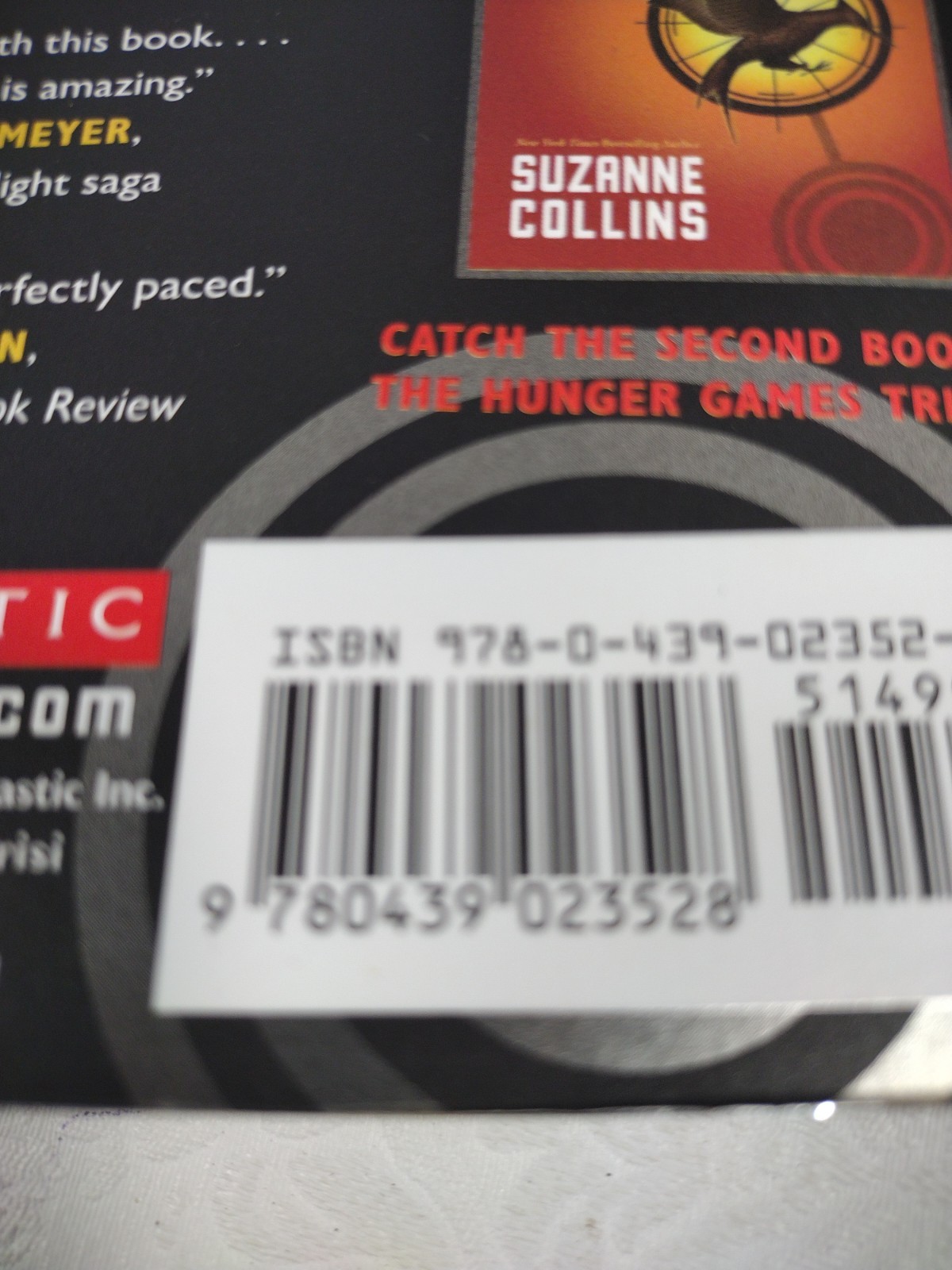 The Hunger Game By Susan Collins.