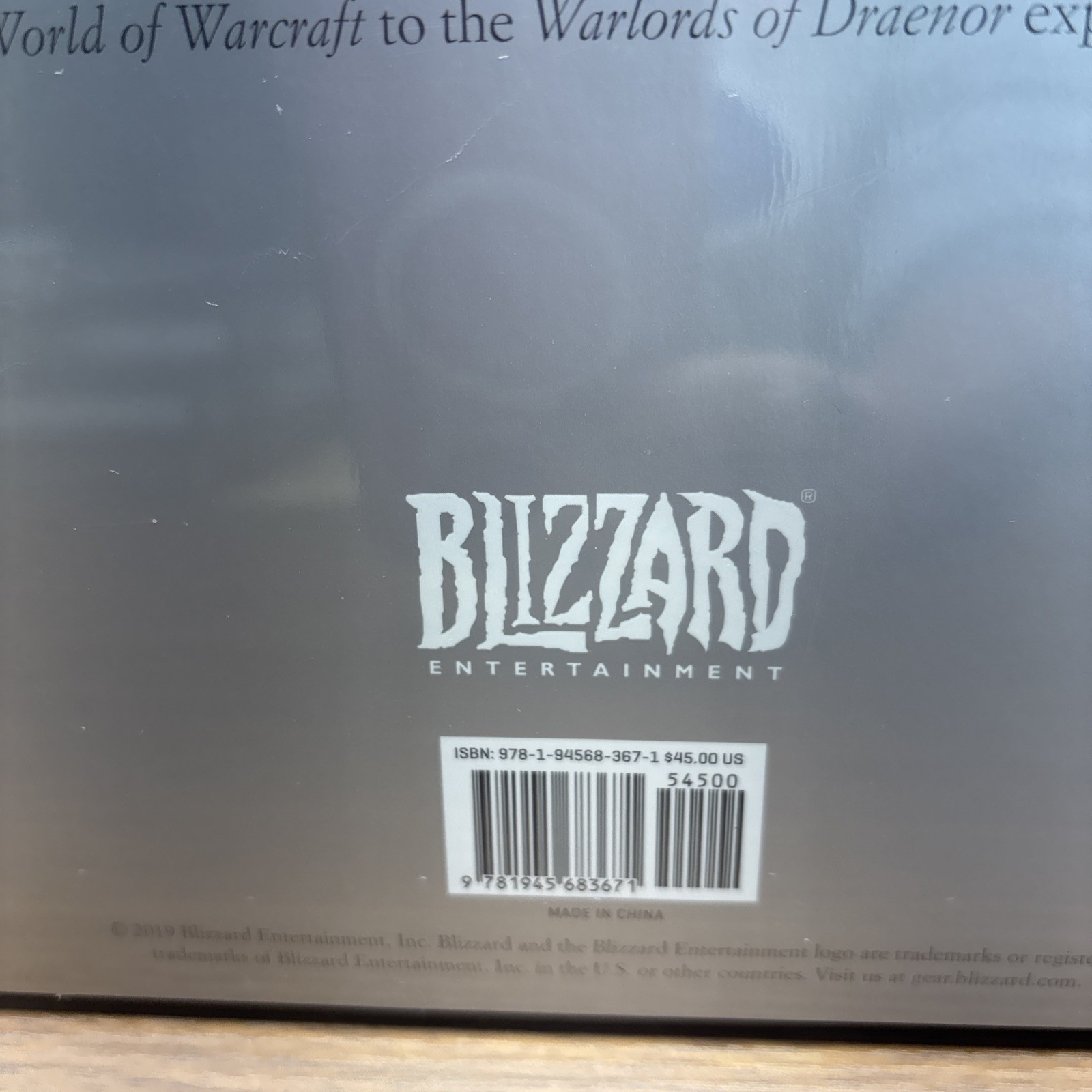New Sealed World of Warcraft The Cinematic Art Vol 1 Book Blizzard Hardcover