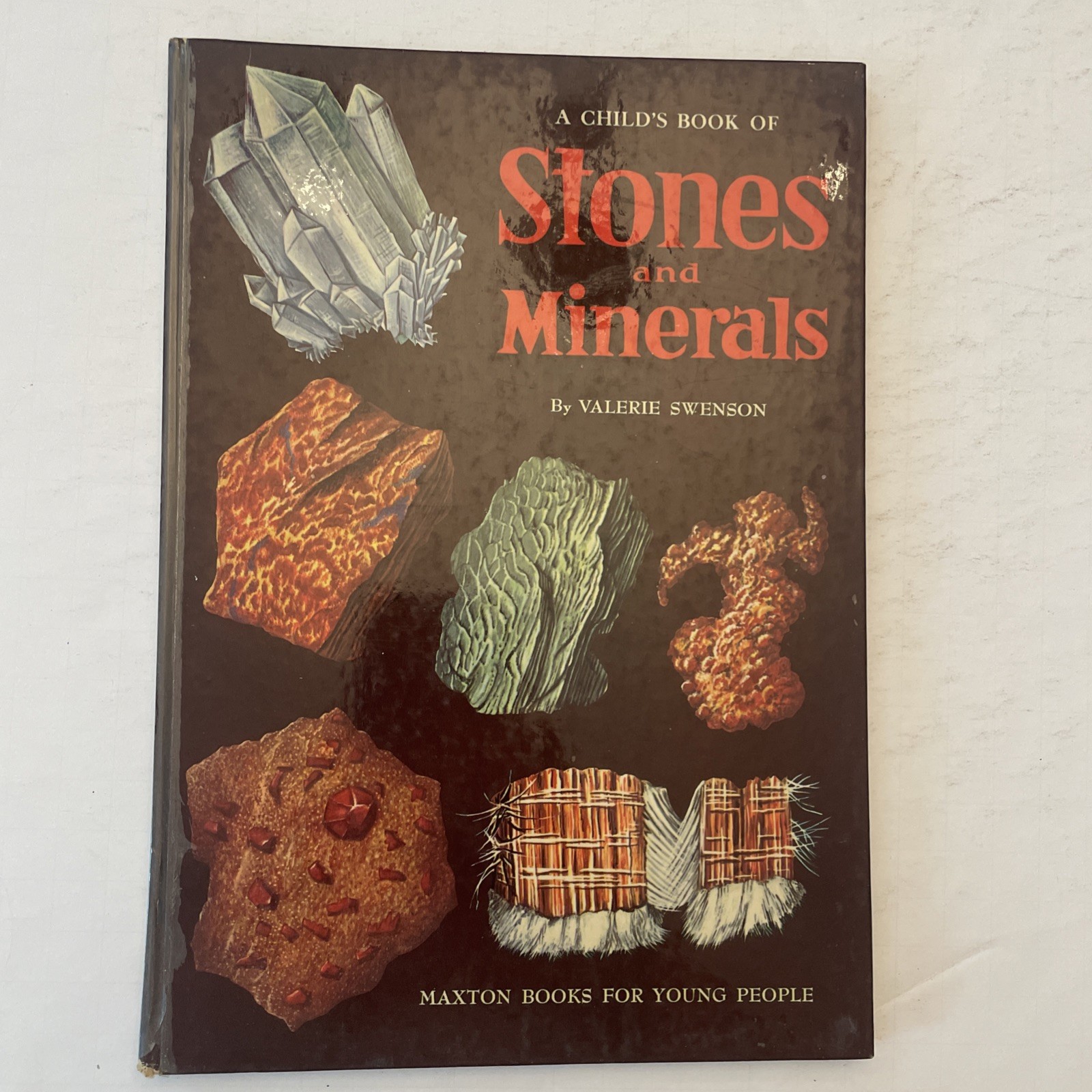 * Vintage Lot 6 A Child’s Book Of Stones Stars Animals Rovers Trees Sea Shells