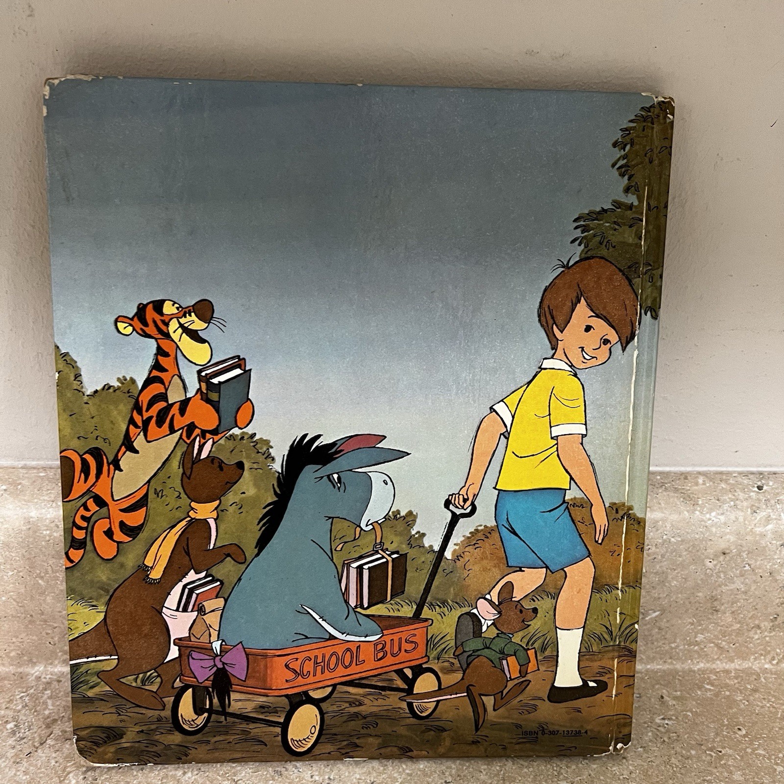 Walt Disney’s Pooh’s Schoolhouse: 1978 Golden Press Hardcover